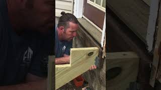 Stair stringer  plus joist hanger You can do this [upl. by Xuerd798]