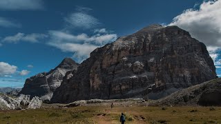 Lagazuoi  rifugio Giussani Tofane escursione ricca di emozioni [upl. by Pollak]