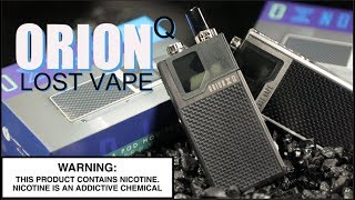 ORIONQ Pod System By LOST VAPE Vape Pod System Review [upl. by Llerahs]