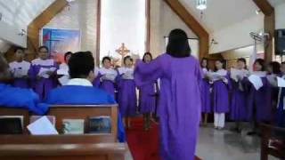 quotUmawit ng Bagong Awitquot Tagalog Choir 071110m4v [upl. by Namielus]