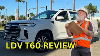 2024 LDV T60 Review Australia 0100 [upl. by Redfield]