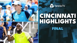 Jannik Sinner vs Frances Tiafoe For The Crown 🏆  Cincinnati 2024 Final Highlights [upl. by Dnomra583]