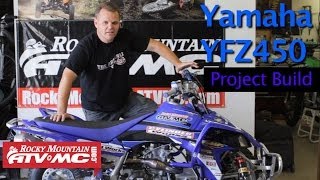 Yamaha YFZ450 Project Build [upl. by Ssew]