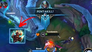 Wild Rift  NEW TRYNDAMERE BUILD PENTAKILL [upl. by Perron]