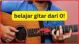 belajar urutan main gitar mulai dari nol [upl. by Ehcnalb406]