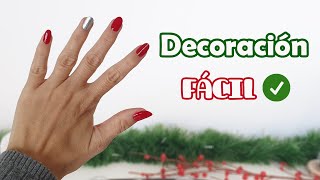 Decoración de Uñas Fácil ✅ [upl. by Ayojal]