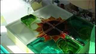 Painting Glass Blocks [upl. by Gitt]