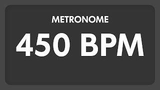 450 BPM  Metronome [upl. by Enileve633]