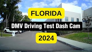 DMV Driving Test Dash Cam  FLORIDA 2024  REAL DRIVING TEST [upl. by Lurette757]