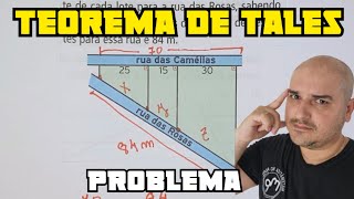 Teorema de Tales  Problema [upl. by Arahs785]