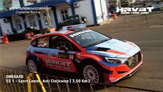 ONBOARD  SS 1  SPORT CENTER Anti Clockwise  INDRAMAYU SPRINT RALLY FINAL ROUND 2023 [upl. by Ahsenre]