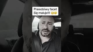 Prawdziwy facet się maluje głos ówczesnej kobiety automobile humor funny [upl. by Myrtia]