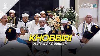 Majelis Ar Raudhah  Khobbiri  Lirik [upl. by Anear347]