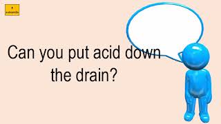 Can You Put Acid Down The Drain [upl. by Cryan401]