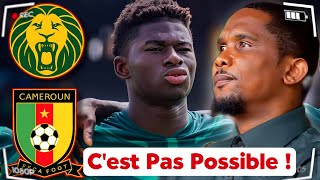 Cameroun vs Namibie  Ça Chauffe pour Samuel Etoo qui se voit de Nouveau Pris dAssaut par Etoudi [upl. by Akenal]