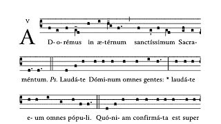 Adoremus in aeternum [upl. by Jansson]