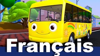 Les roues de l’autobus  partie 1  Comptines  LittleBabyBum [upl. by Alburg]