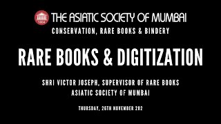 Rare Books and Microfilming in the Asiatic Society of Mumbai [upl. by Higgins]