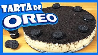 Tarta de OREO rápida FACIL y SIN horno [upl. by Monto]