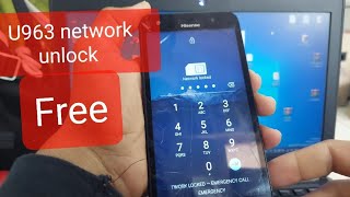 Hisense U963 network unlock by avenger tool [upl. by Eednam256]