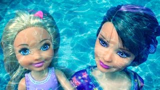 Barbie ve Kız Kardeşleri Bölüm 3  Havuz Keyfi  Çizgi film tadında Barbie oyunları ve filmleri [upl. by Htims]