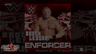 WWE Enforcer Brock Lesnar by Ji Johnston  DL with Custom Cover [upl. by Roanna]