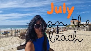 July in Biscarrosse Plage ⛱️♥️  Atlantic Ocean 🇫🇷  beach  7월의 프랑스 바다 [upl. by Khalil]