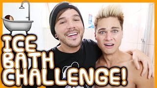 ICE BATH CHALLENGE FT BRADLEE [upl. by Lechar]