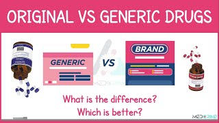 Original Vs Generic Drugs Is there a difference Which is better [upl. by Creath775]