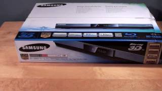 Samsung Wireless 3D Bluray Player BD C6800 Review [upl. by Plotkin]