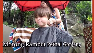 Motong Rambut dan Bersihin AC [upl. by Ellenahs]