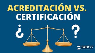 Acreditación vs verificación [upl. by Barbara]