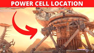 Restore Power To The Console Cinnabar Sands Horizon Forbidden West POWER CELL LOCATION [upl. by Zahavi]