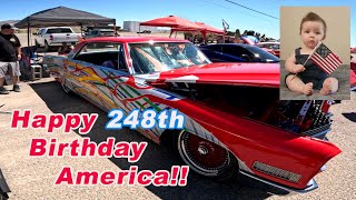 4th of July Fernley Car Show Independence Day with Freedom on Display  7424 [upl. by Yhtuv]