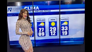 El Pronóstico del Clima con Deyanira Mendoza 03012022 [upl. by Ahsaeit525]