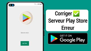 Comment réparer lerreur dabsence de connexion de Google Play Store  Erreur du serveur Play Store [upl. by Anneirb]