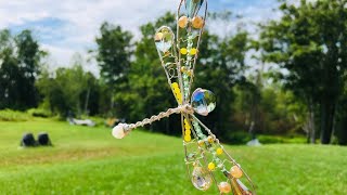 WireWrap A Dragonfly Sun Catcher with Shelley Penney [upl. by Iasi183]