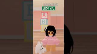 HOW TO BECOME A CUTE BABY  CUTE BABY OUTFIT CODES FOR BERRY AVENUE shorts [upl. by Arnulfo146]