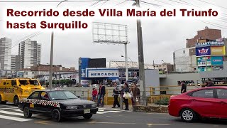 RUTA Villa María del Triunfo hasta Surquillo [upl. by Mariano]