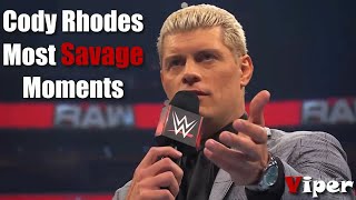 When Cody Rhodes Destroying WWE Wrestlers On The Mic [upl. by Lloyd]