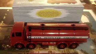 ATLAS DINKY TOY ESSO TANKER  REPRODUCTION OF ORIGINAL DINKYS [upl. by Ez]