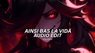 Ainsi Bas La Vida  Indila Edit Audio [upl. by Enelrae708]