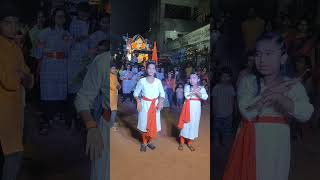 Ekadhanthaya Vakrathundaya gouree thanaya ganpati bappa Dance [upl. by Ayanej160]