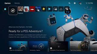 Playstation 5 PS5  Main Menu ThemeMusic 10 Hours Extended Playstation5 PS5 Sony [upl. by Hafital]