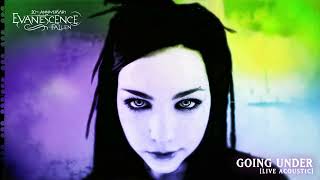 Evanescence  Going Under Live  Acoustic 2003  Official Visualizer [upl. by Arlin]