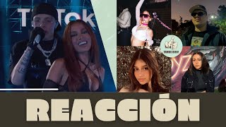 REACCION 🇦🇷  “BELLAKEO” de Peso Pluma e Anitta no TikTok In The Mix  Con Emi Marité Jus y Cunco [upl. by Nyvek]