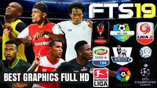 MENGAGGUMKAN  FTS 19 Best Graphics HD New Update Gojek Liga 1 Indonesia amp All Eropa 2019 Offline [upl. by Nimrak423]