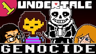 Lets Play Undertale Genocide Playthrough Part 1 No Mercy Gameplay  True Toriel Heartache [upl. by Kane]