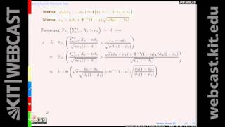 17 Statistische Tests II allgemeine Modelle und maßtheoretische Grundlagen I [upl. by Kcirneh]