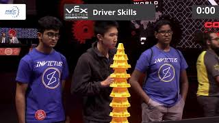 2018 VEX Worlds Skills Finals 365X 122 Driver [upl. by Gnouhk]